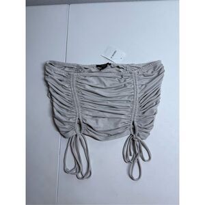 NWT Forever 21 Gray Tube Top Rushed Size XL